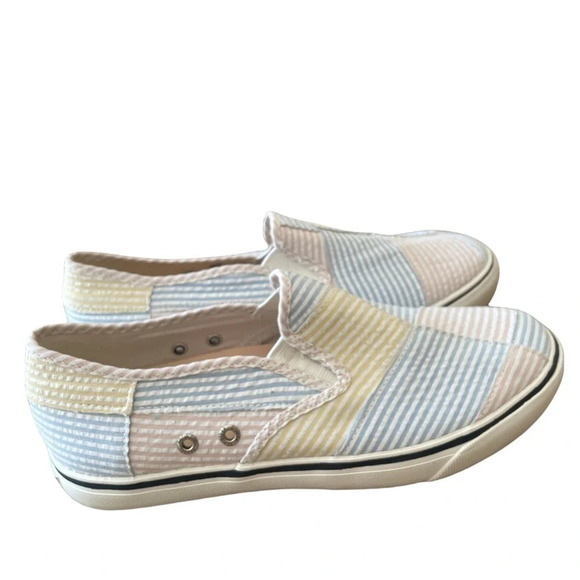 Sperry Top-Sider Pastel Striped Textile Casual Loafers Shoes - Picture 5 of 17